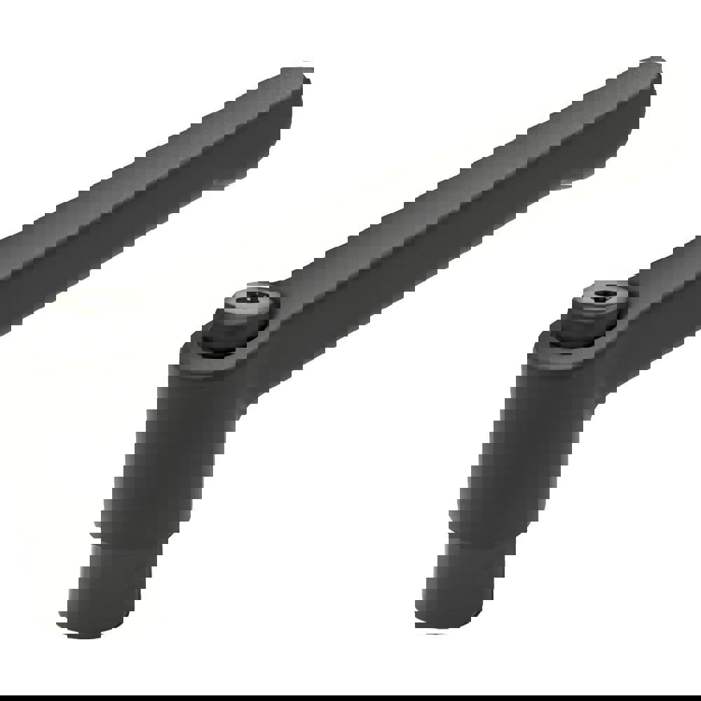 Tapped Insert Adjustable Clamping Handle: 5/16-18 Thread, 0.63